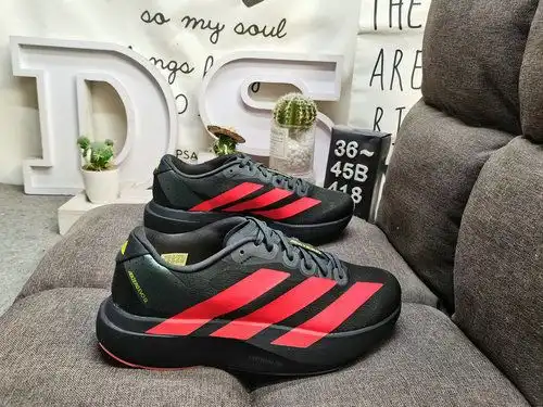 418D nivel de la empresa Adidas ADIZEROEoid SL M JR3414 zapatos de carrera ligeros El diseño de zapa