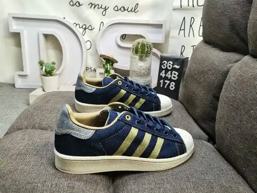 178D Adidas Three Leaf Clover Originals Superstar JH5577 Shell Head Clásico versátil zapatos deporti