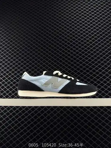 New Balance NB 471 serie tela cuero de vaca en capas cuero retro moda antideslizante zapatos casuale