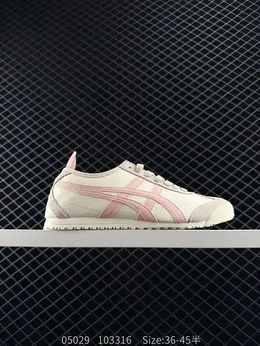 Onitsuka Tiger MEXICO 66 Pregunta Onitsuka Tiger Low Top Black Yellow Unisex Shock Absorbent Support