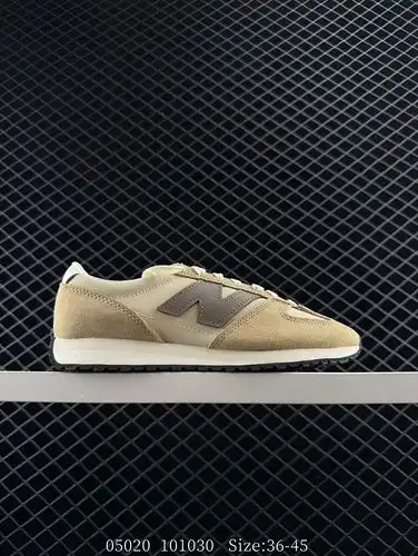 nivel de la empresa New Balance NB 471 serie tela cuero de vaca en capas cuero retro moda antidesliz