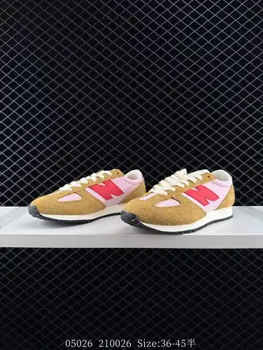 nivel de la empresa New Balance NB 471 serie tela cuero de vaca en capas cuero retro moda antidesliz
