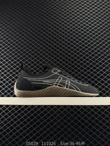 Nivel de empresa Onitsuka Tiger SCLAW Cuero Cómodo Versátil Antideslizante Resistente al desgaste Ba