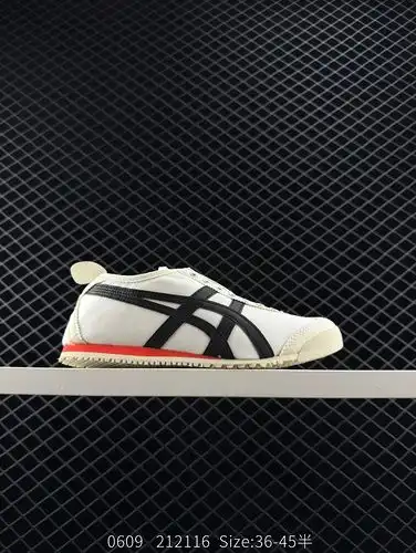 Etiqueta verdadera Onitsuka Tiger México 66 Slip on Bajo corte Verano Respirable Zapatos deportivos 