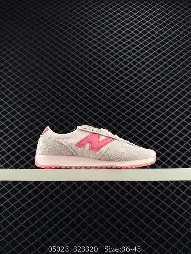 nivel de la empresa New Balance NB 471 serie tela cuero de vaca en capas cuero retro moda antidesliz