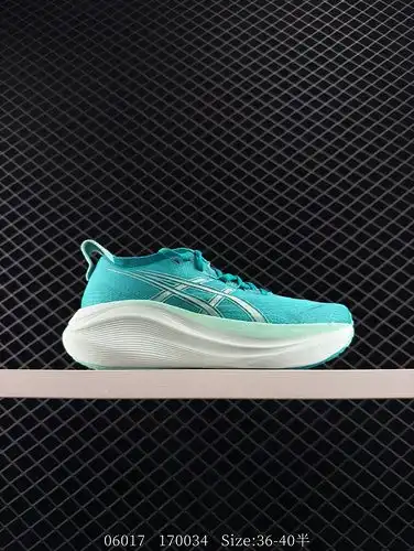 AsicsAsics sistema de tamaño medio para hombres y mujeres que utiliza material superior tejido de do
