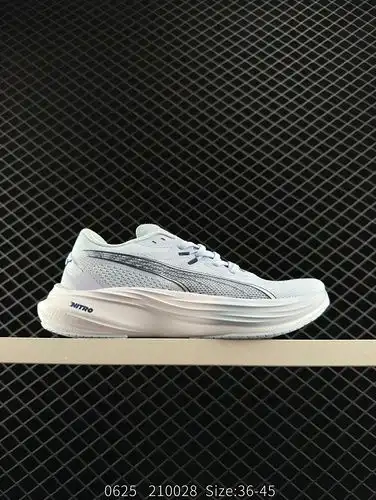 Real logo Puma Deviate NITRO 3 hombres y mujeres 2025 nuevos zapatos de carrera amortiguación de cho