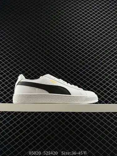 Los zapatos para hombre y mujer PUMAPuma están hechos en tamaño medio con etiquetas genuinas y los d