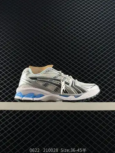 nivel de la empresa Asics Gel Kayano 14 versión de nivel de la empresa plata gris verde Asics deport