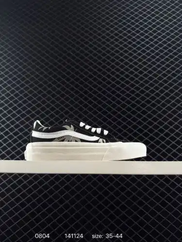 VANS SK8LOW Palma Hoja Negra Marrón Marrle Hoja Youyou cómodos y versátiles zapatos de lona de lienz