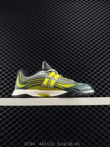 Aime Leon Dore X New Balance RC56 Volt Verde cómodo y transistente Top Casual Running Zapatos Hombre