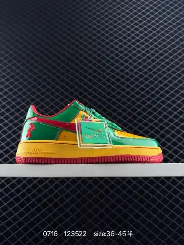 CompanyLevel Nike Air Force 107 Air Force One Lowtop Versátiles de deportes casuales versátiles La a