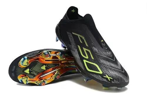 Llegada para niños Femalemenses ADIDAS F50 Serie Totalmente tejido impermeable FG Fútbol zapatos de 