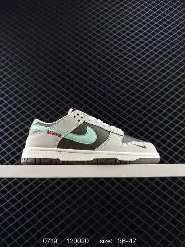 Nike SB Dunk Low Slam Dunk Series Retro Low Top informal Sports Skateboard Zapatos El cojín de aire 