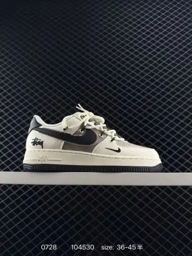 Nike Air Force 1 07 Air Force One Lowtop versátiles zapatos deportivos casuales con amortiguación el