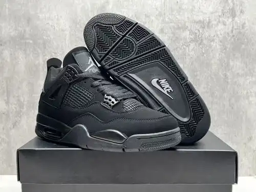 AJ4 Replica Black Cat 36475 con medio código