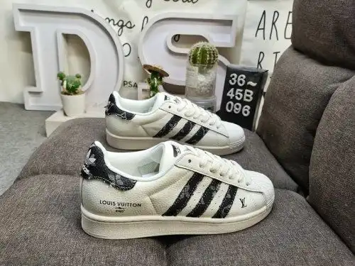 096D Adidas Clover Originals Superstar SD6820 Cabeza de concha Classicil Versátiles Casuales Sports 