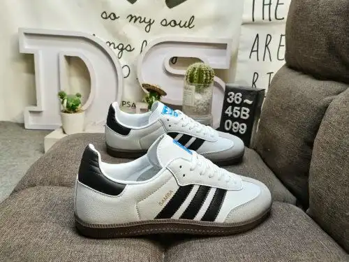 099DADIDAS SAMBA OG B6 La capa de pieles original de origen clásico hecha en los últimos años el zap