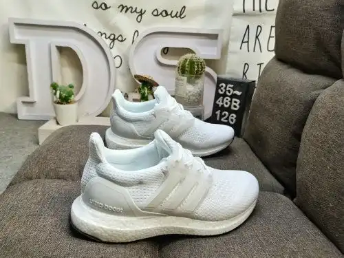 126 HADIDAS ULTRA BOOST Triple Black UB10 Real Mark Real Real realmente soplada La versión correcta 