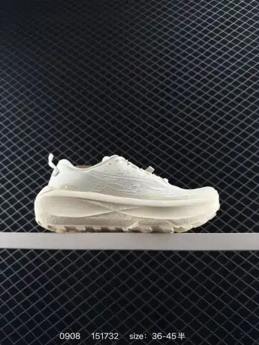 Asics men and women's shoes, made of ergonomic integrated engineering jacquard mesh upper material, 