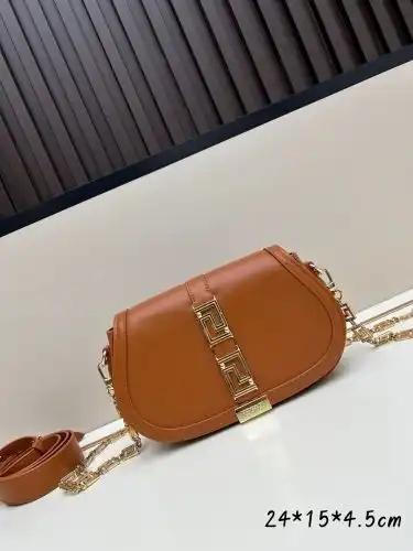 VERSACE chain bag, Yonszhe women's bag, Yonszhe crossbody bag, using imported original cowhide, high