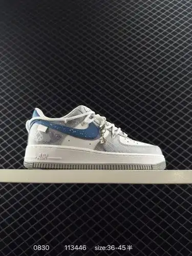 230 Air Force 1 '07 Low Original last cardboard Create a pure Air Force version # Focus on foreign t