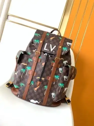 LV double shoulder bag Louis Vuitton men's bag Louis Vuitton crossbody bag uses imported top-grade o