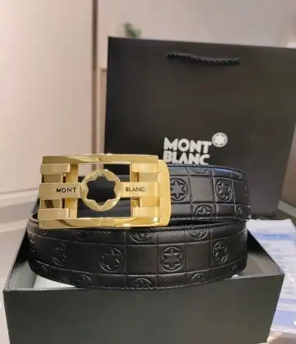 MONTBLANG leather belt wholesale Wanbaolong boy leather belt wholesale Original genuine leather mate