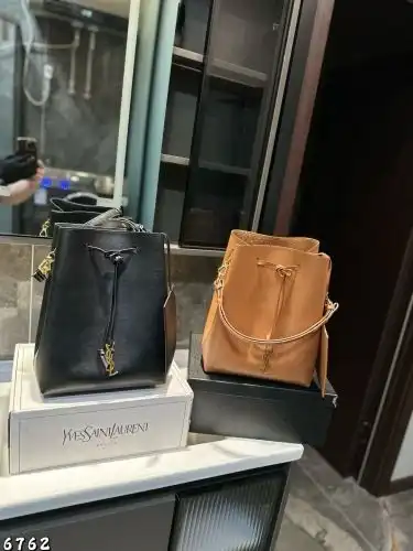 YSL bucket bag San Roland women's bag San Roland crossbody bag uses imported original cowhide high-e