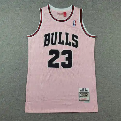Bulls No. 23 Michael Jordan Retro Pink