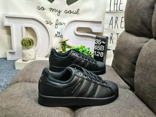 126D Adidas Clover Originals Superstar JQ3914 Shell Head Classic versatile casual sports shoes High-