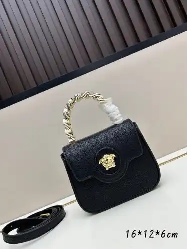 VERSACE handbag, Yonszhe women's bag, Yonszhe crossbody bag, using imported original cowhide, high-e