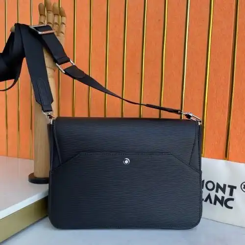 MONTBLANC mailbag, Wanbaolong men's bag, Wanbaolong crossbody bag, uses imported top-grade original 
