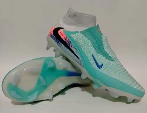 (Arrival) 39-46 Nike High-top Phantom GX III Double-layer Waterproof Fish Wire Fully Knitted FG Foot
