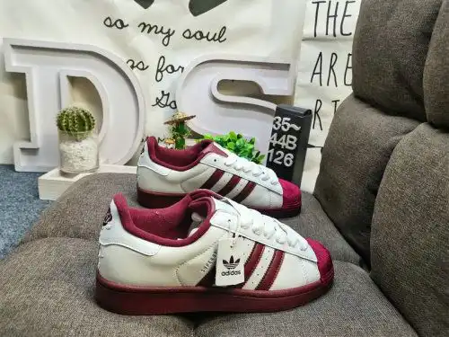 126D Adidas Clover Originals Superstar KJ6981 Shell Head Classic versatile casual sports shoes High-