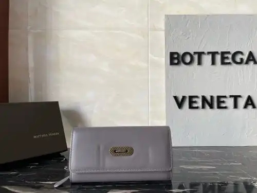 BV long bag Baodie clutch bag uses imported original cowhide high-end quality gift bag invoice size 