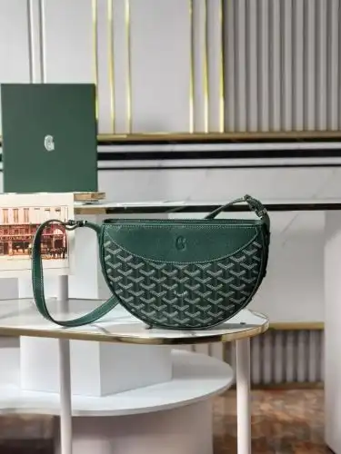 Goyard Swallow Bag Goya Women's Bag Goya Crossbody Bag Use imported top-grade original leather High-