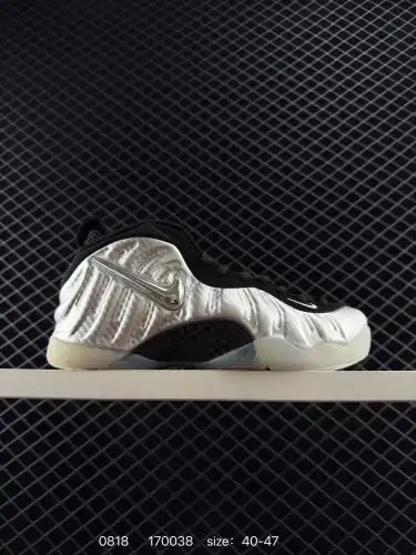 190 Nike Air Foamposite ONE bubble medium top retro basketball shoes men's pure rubber transparent r