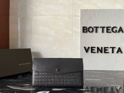 BV long bag Baodie clutch bag uses imported original cowhide high-end quality gift bag invoice size 