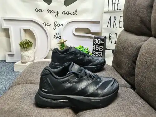 253D company-level ✅Adidas adizero BOSTON 13 JS4941 Adidas breathable mesh racing running shoes Boos
