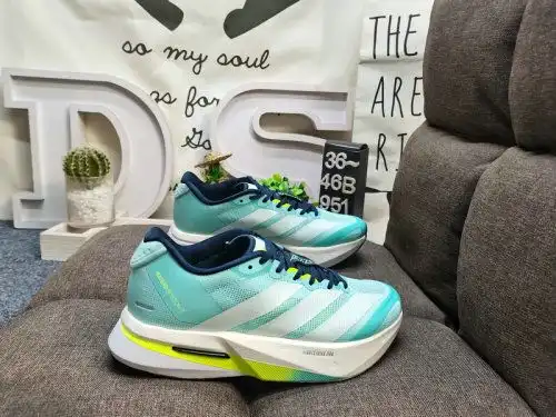 1D company-level ✅Adidas adizero BOSTON 13 Adidas breathable mesh racing running shoes Boost cushion
