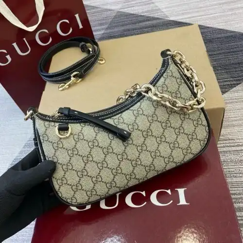GUCCI chain bag, ancient chubby women's bag, ancient chubby crossbody bag, imported top-grade origin