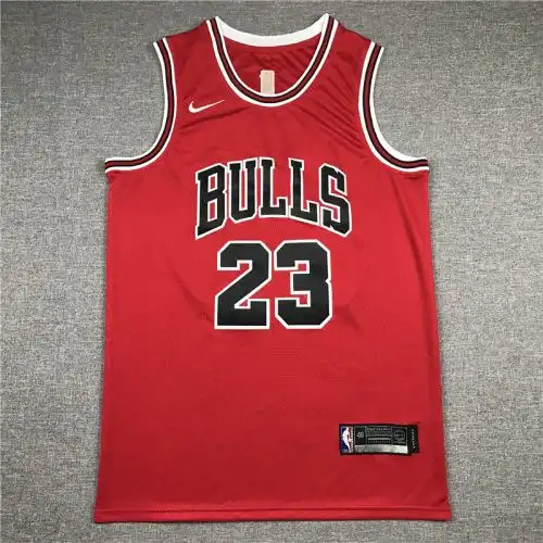 Bulls No. 23 Michael Jordan Red