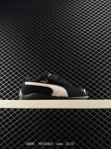 Children's shoes PUMA Speedcat OG Puma Low-top Pink white Women's non-slip, wear-resistant, low-bon 