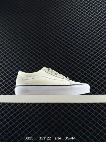 Brand new mold, new version of punching knife, Vans Caldrone, black fat shoes, American retro, Vans 