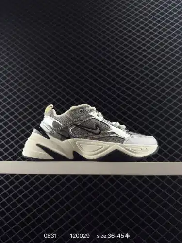 NK Air Monarch IV M2K Tekno retro trendy dad shoes, high-quality leather upper, exaggerated streamli