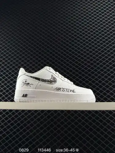 230 Air Force 1 '07 Low Original last cardboard Create a pure Air Force version # Focus on foreign t
