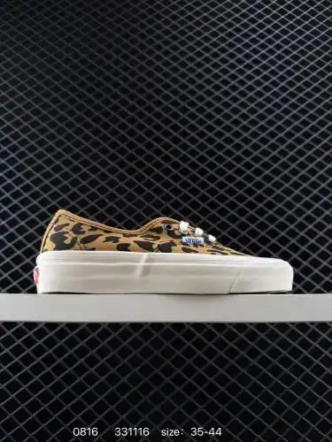 Vance Canvas Shoes Style 36 Leopard Print Cow Print Low Top Men's and Women's Shoes 35--44 (includin