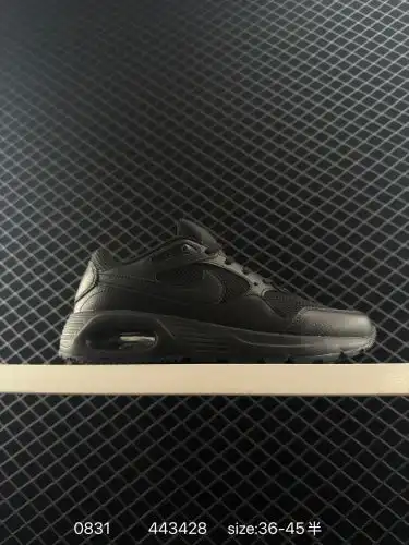 Nike/Nike Air Max 90 Classic retro small air cushion cushion running shoes The upper is made of leat