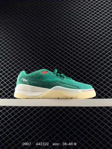 Company-grade ✅ Who Decides War x Nike Jordan FLIGHT COURT ATE with anti-slip and wear-resistant low
